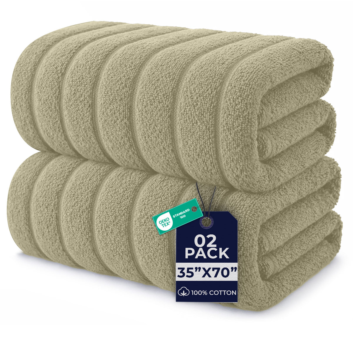 Cloud Plush Oversized Cotton Bath Sheets
