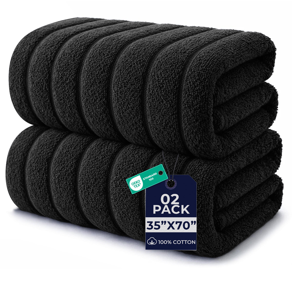 Cloud Plush Oversized Cotton Bath Sheets