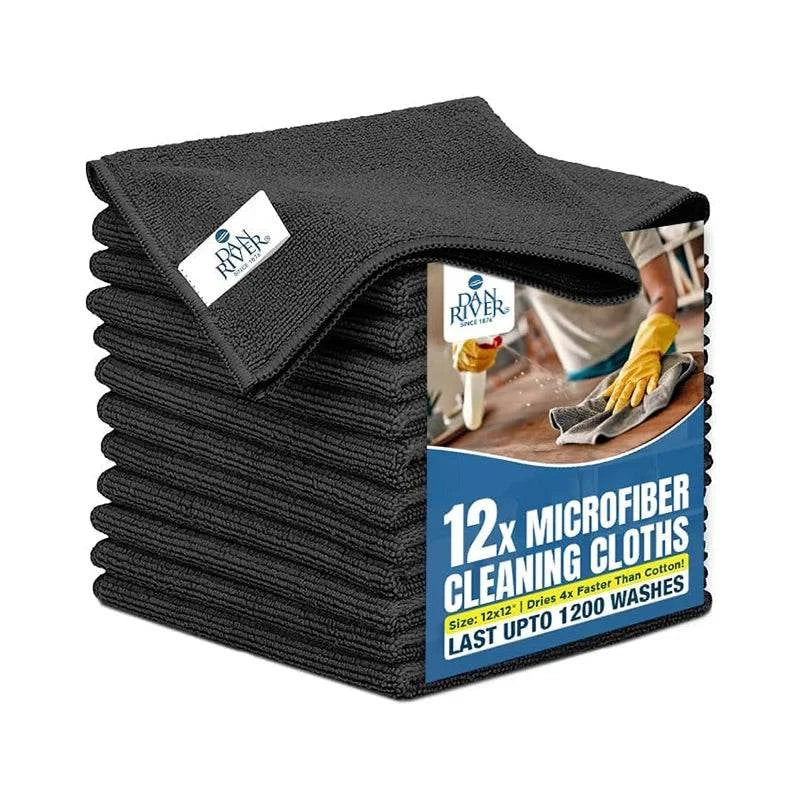 Microfiber Cleaning Cloths Pack of 12 & 24 DAN RIVER