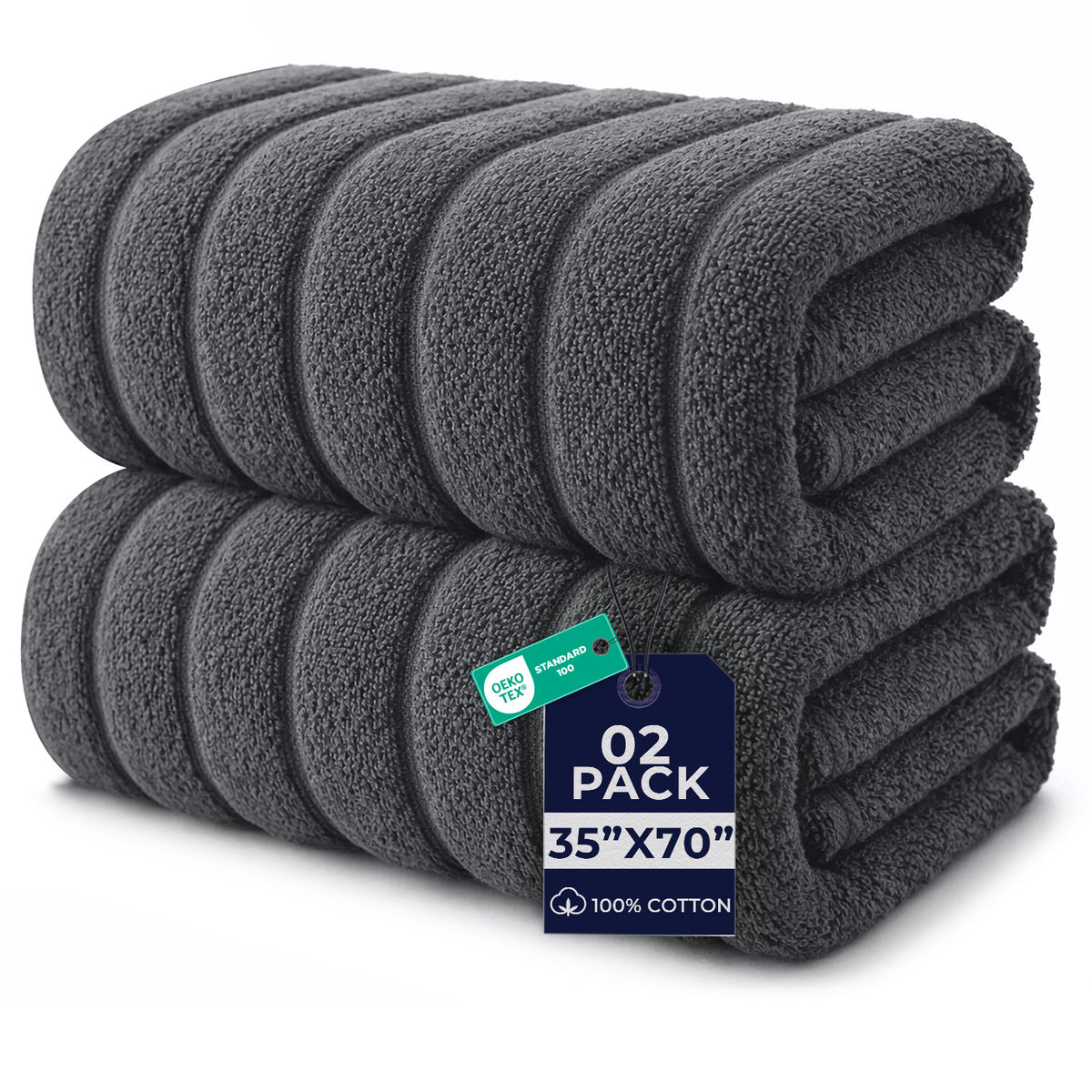 Cloud Plush Oversized Cotton Bath Sheets
