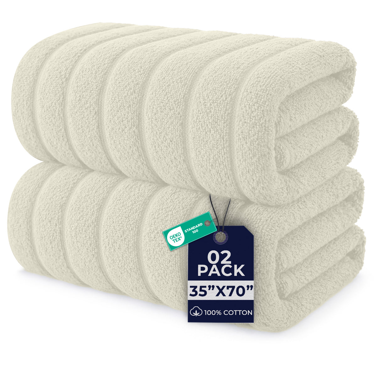 Cloud Plush Oversized Cotton Bath Sheets