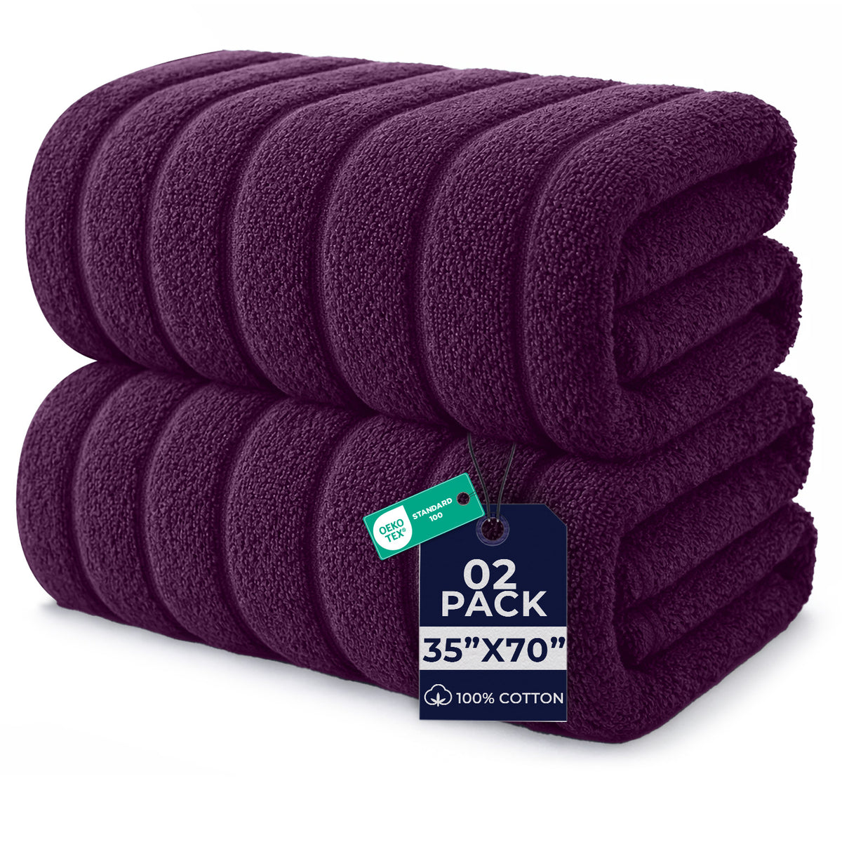 Cloud Plush Oversized Cotton Bath Sheets