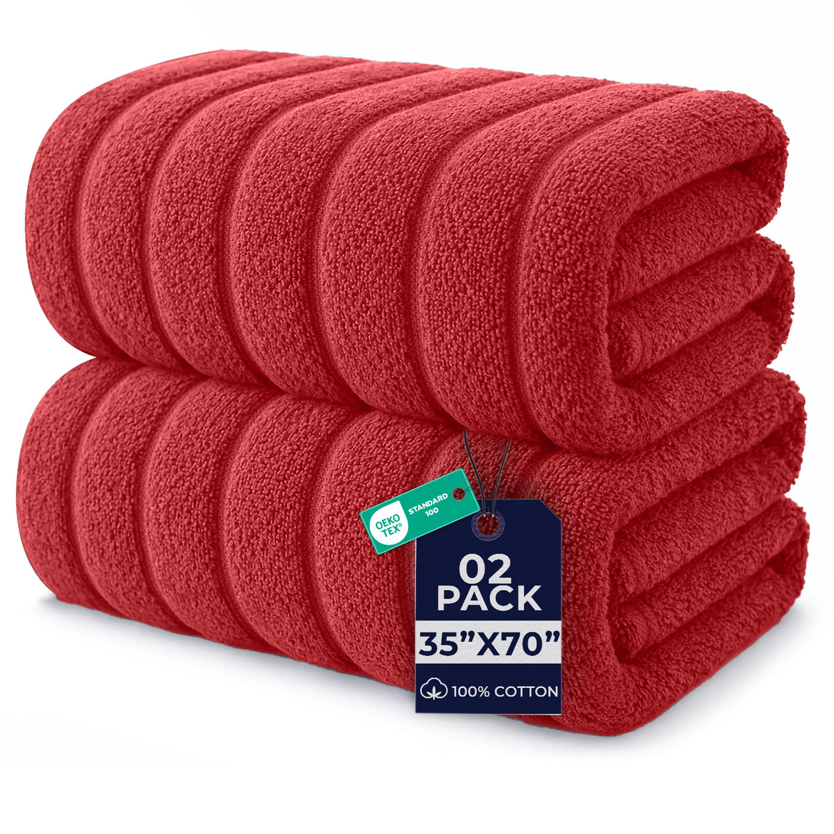 Cloud Plush Oversized Cotton Bath Sheets