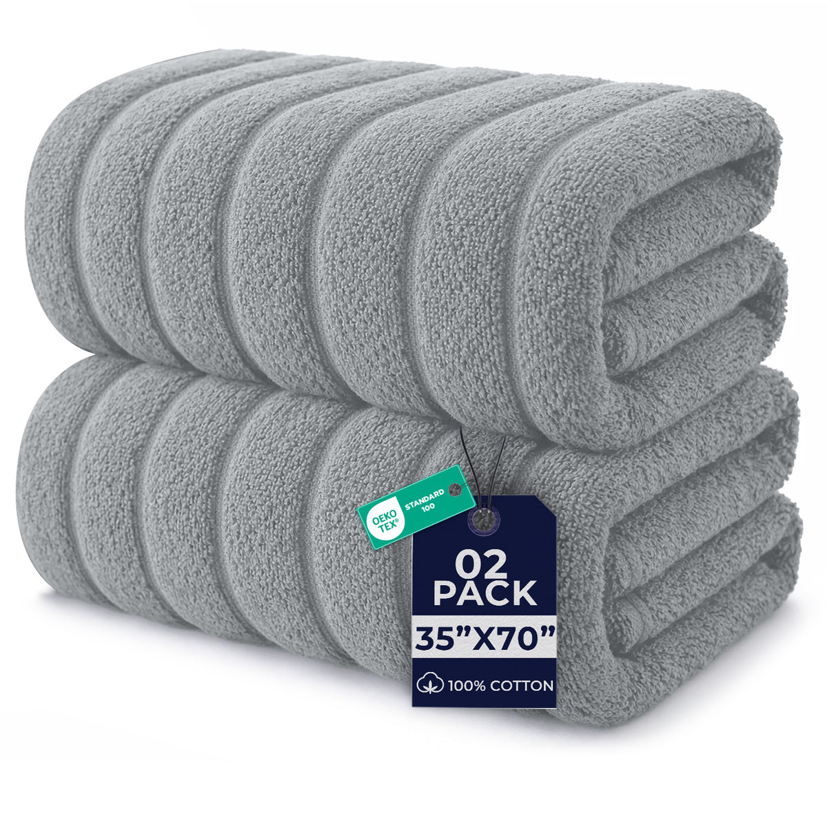Cloud Plush Oversized Cotton Bath Sheets
